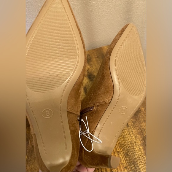 Universal Thread Taylor Kitten Heel Ankle Heel Boot Tan Size 8 New - Picture 5 of 5